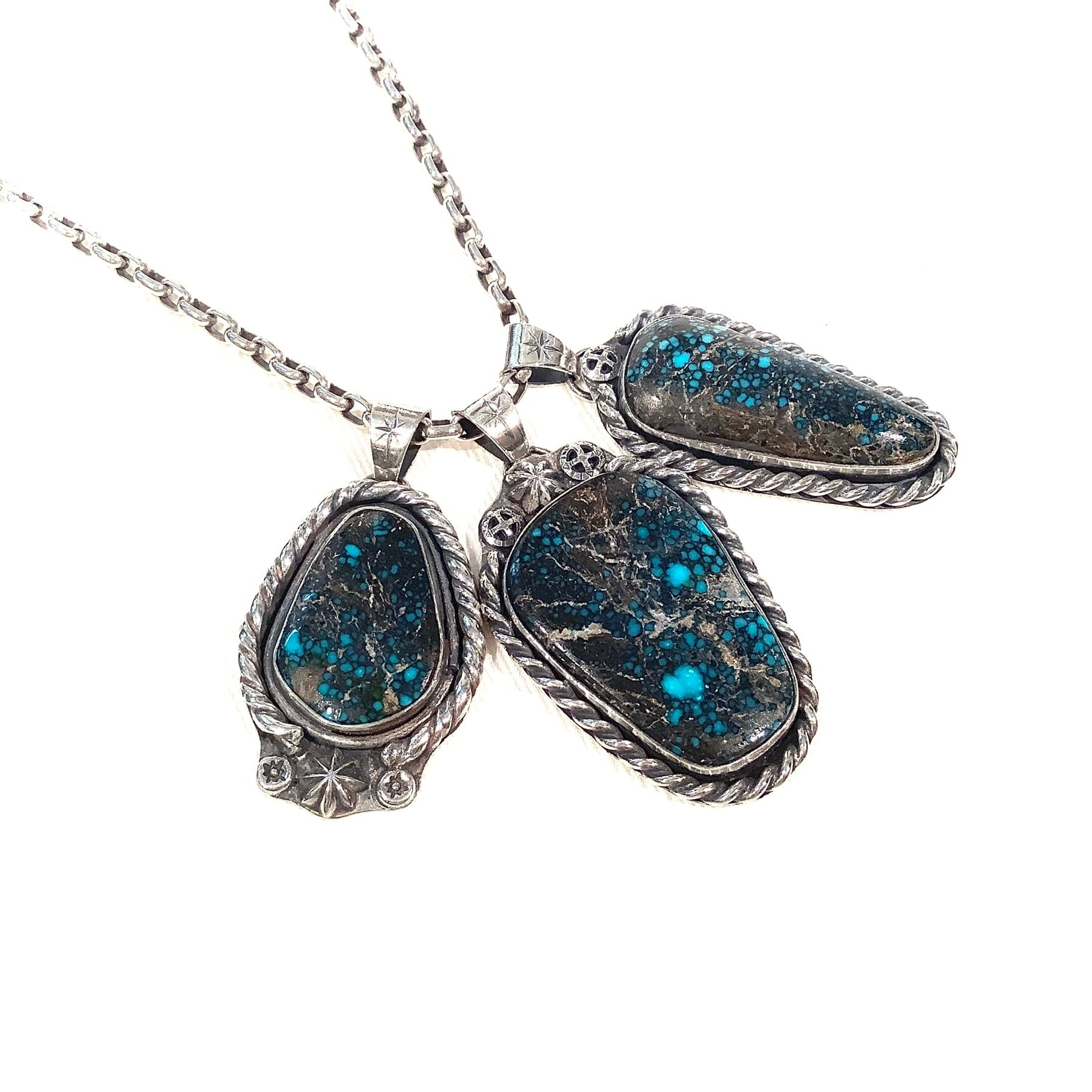 WHEEL WORKS ホイールワークス Cloud Mountain Turquoise Pendant ハイ