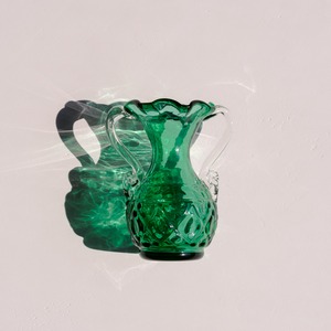 Green Flower Vase