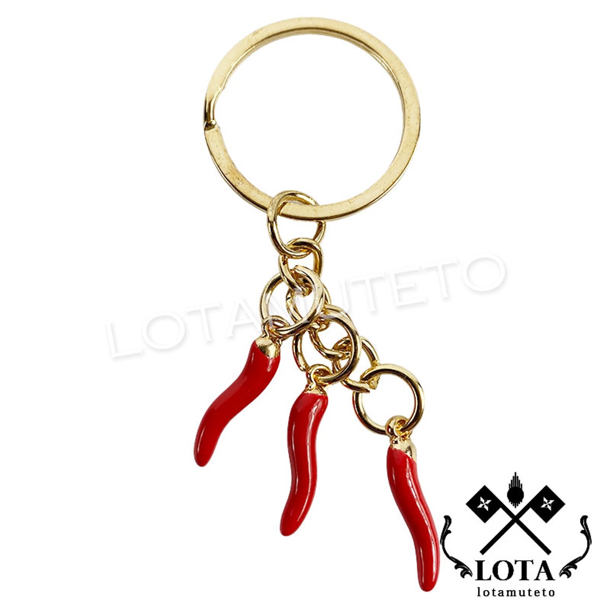 イタリア/ナポリの幸運を呼ぶお守りコルネット・ロッソ(コルノ・ロッソ