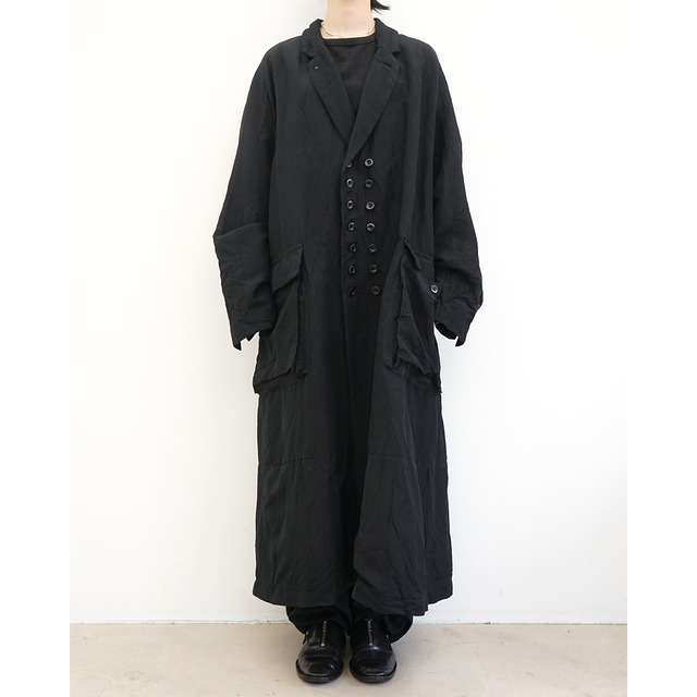 [KLASICA] (クラシカ) 26F-WCT-C70 "DOMA-NN" Unconstructed Double Breasted Coat
