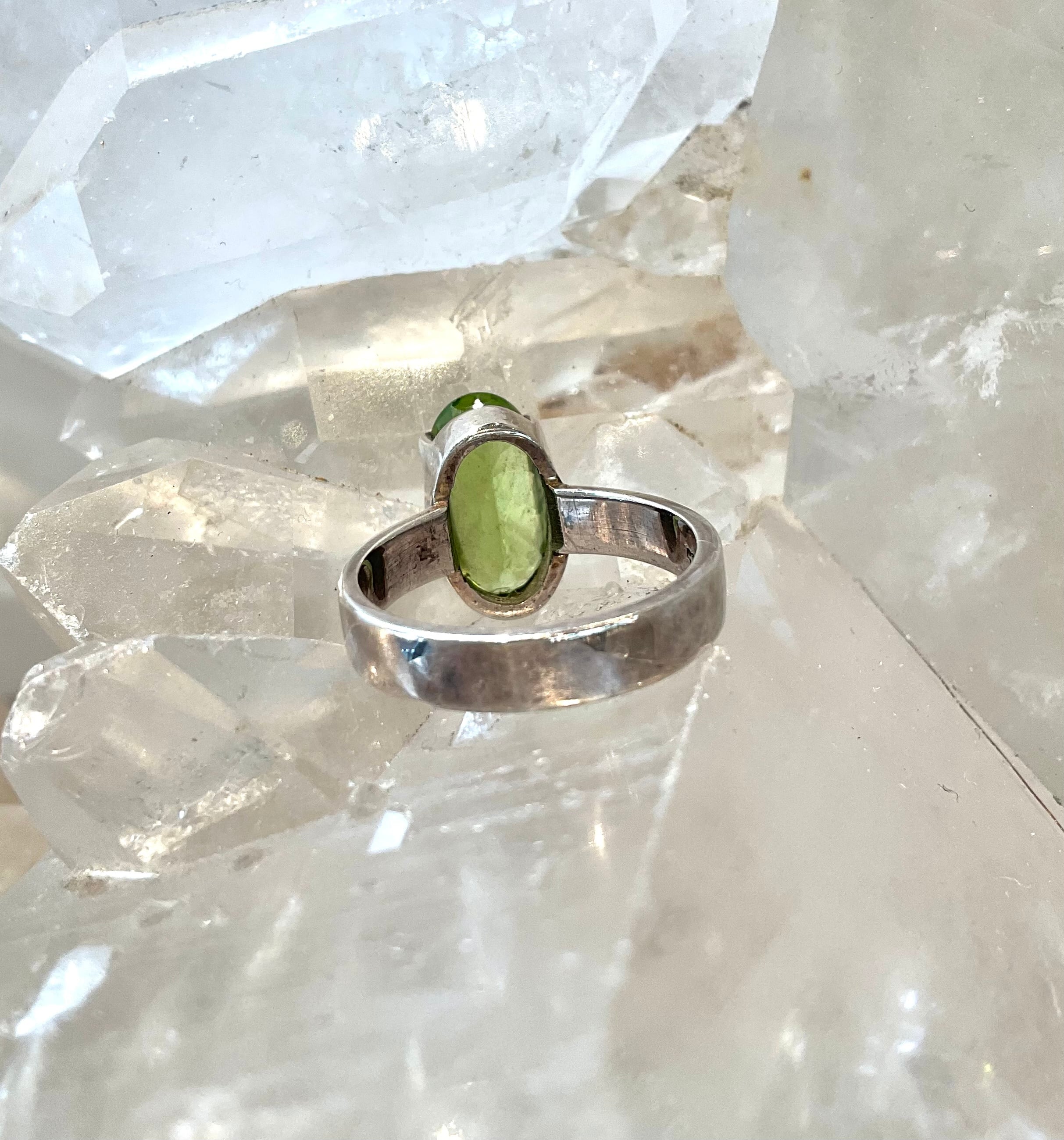 リング】 ペリドット ＃9 | AMERI 自由が丘店 天然石・パワーストーン