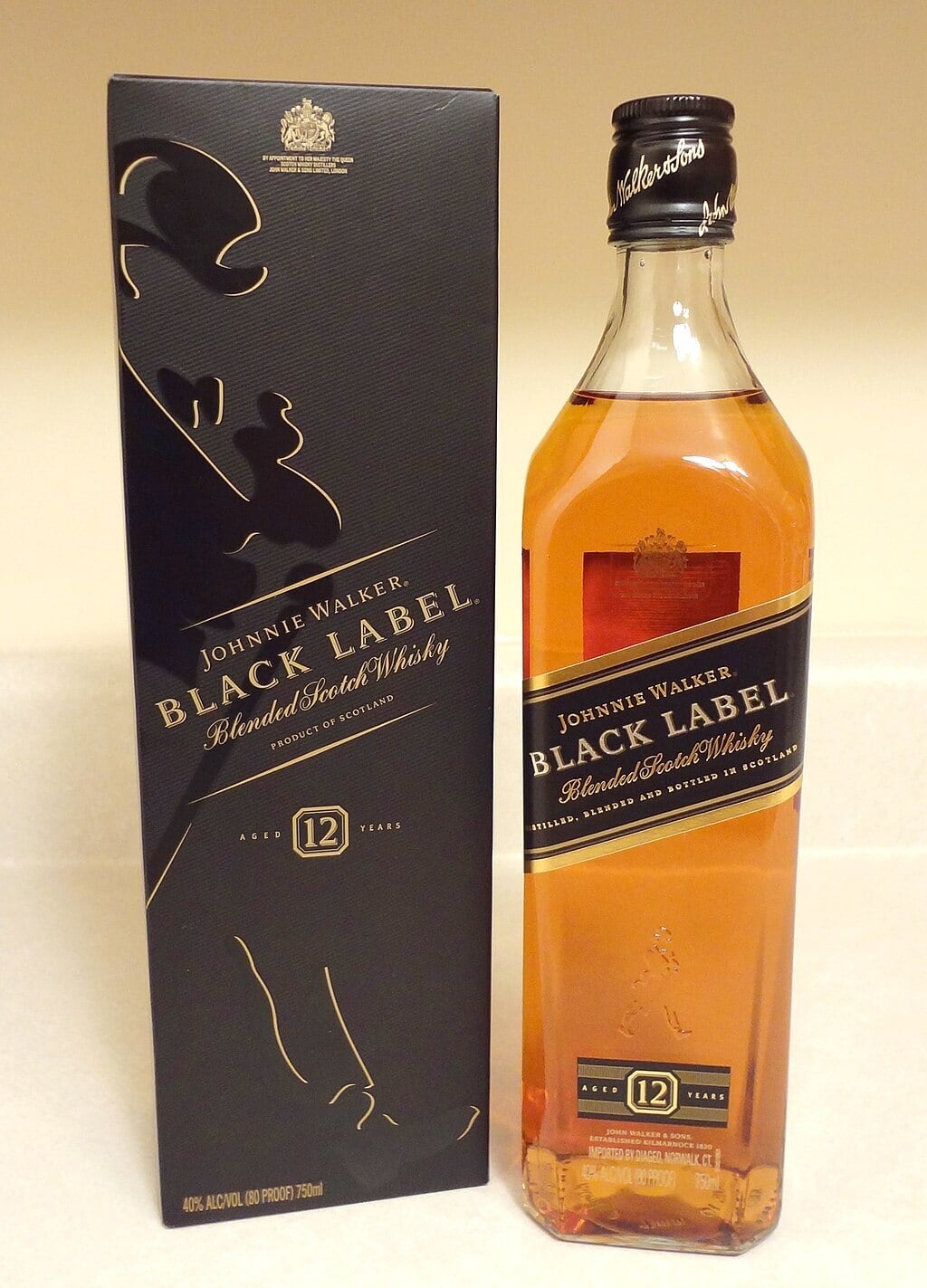 ジョニーウォーカー ブラックラベル 700ml | ナカジマ酒店