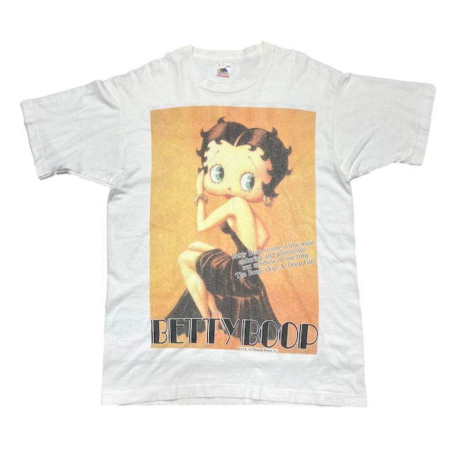 BETTY BOOP THE BOOP OOP A DOOP GIRL TEE FRUIT OF THE LOOM LARGE 7199