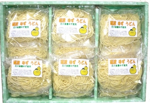 砺波ゆずうどん6袋（１２食）セット（化粧箱入り）　追加チルド料金無料