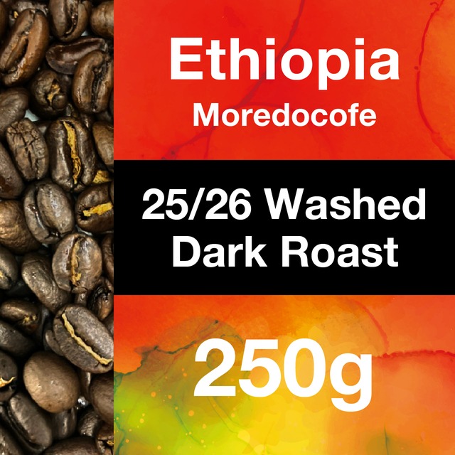 エチオピア モレドコフェ 25/26 Washed ダークロースト 250g Ethiopia Shidamo Guji ShakissoG2 Moredocofe 250g Washed Dark Roast