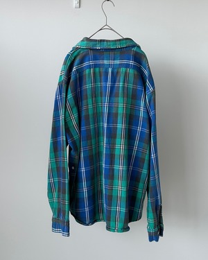 -Five Brother- Vintage 90s XL Flannel Check Shirt