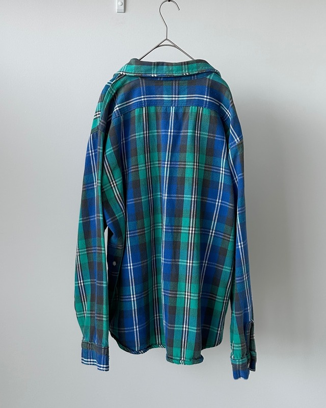 -Five Brother- Vintage 90s XL Flannel Check Shirt