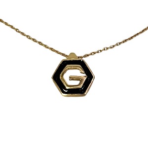 vintage GIVENCHY hexagon pendant necklace