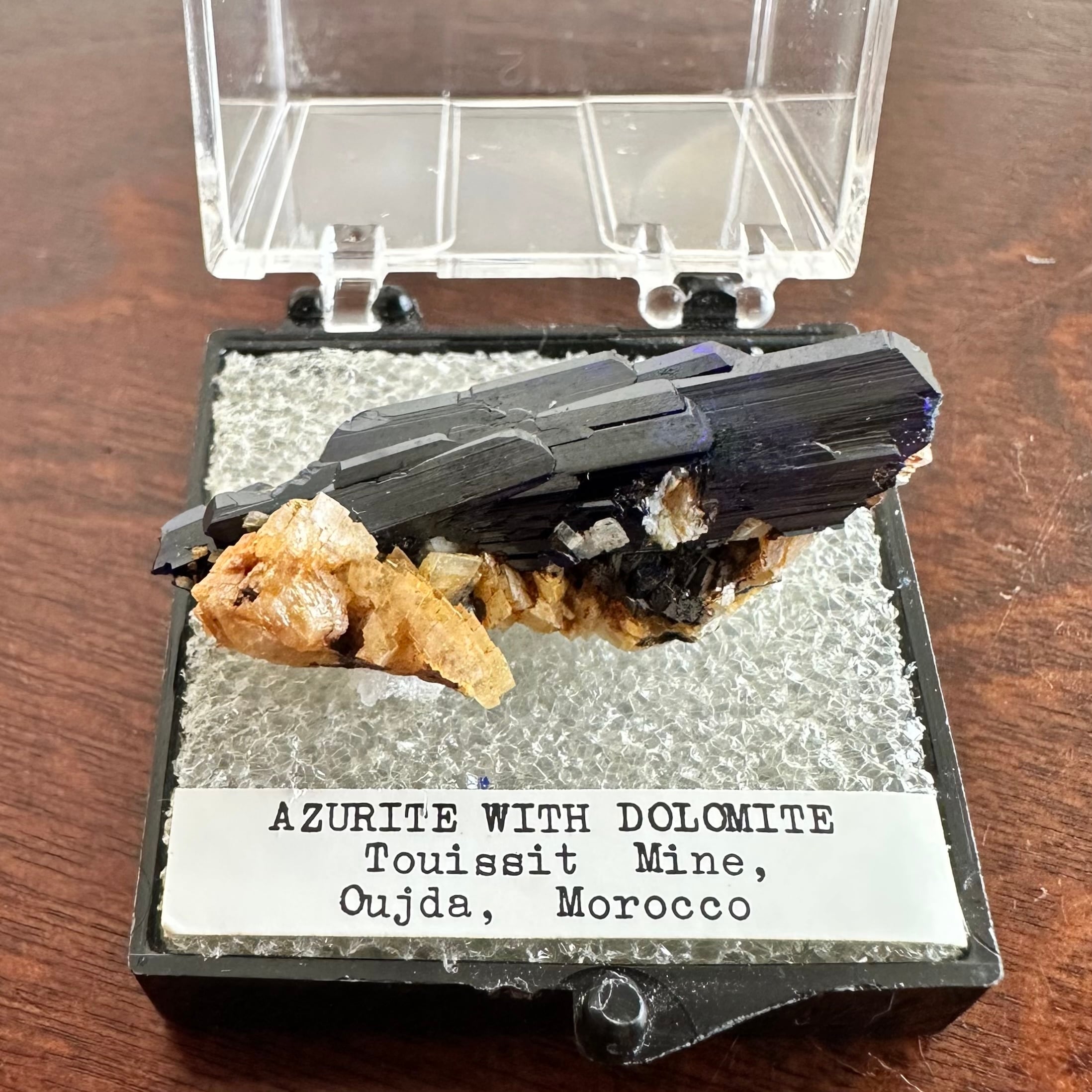 アズライト【Azurite】モロッコ産