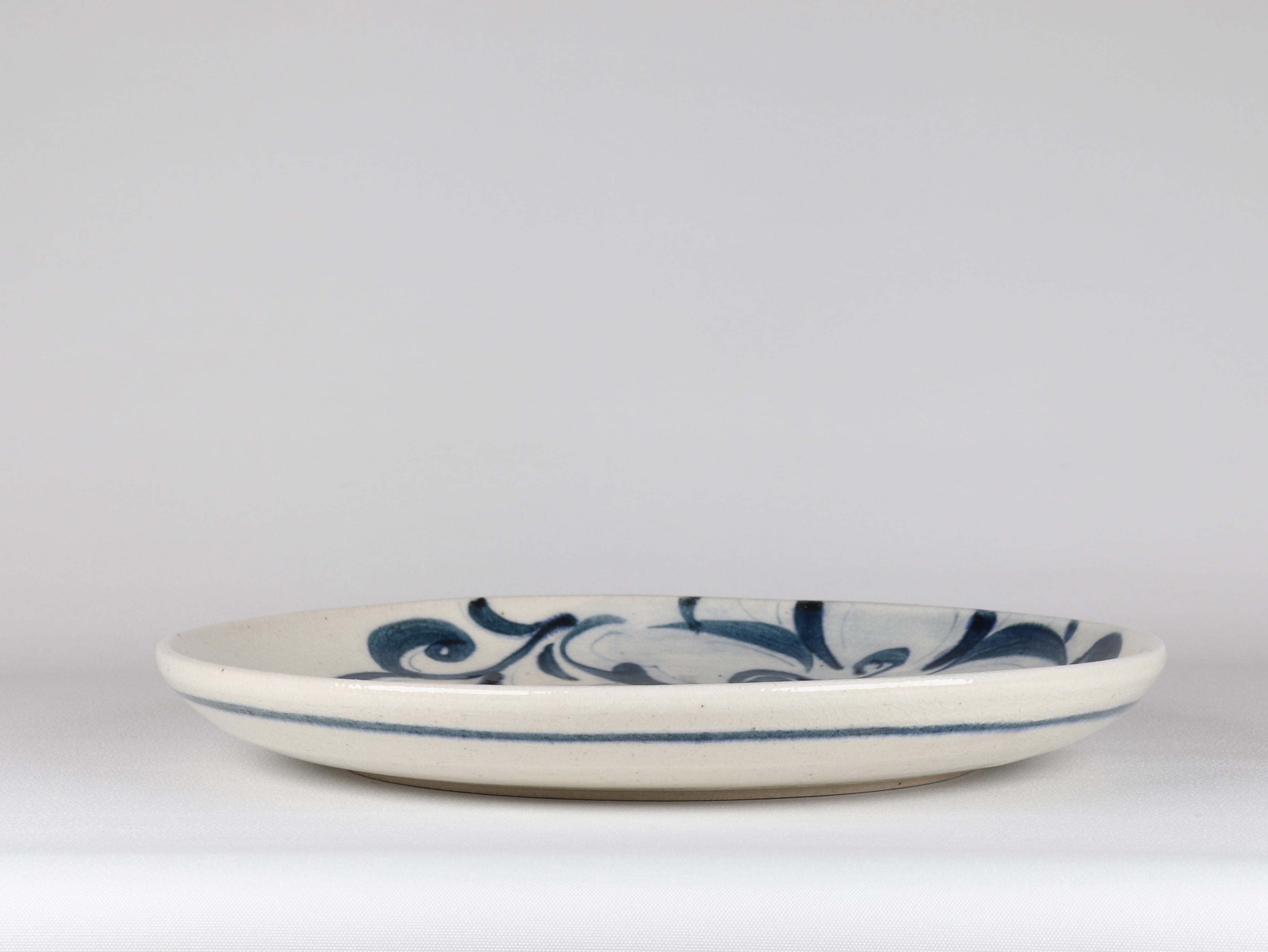 安南 丸7寸皿 華絵 | 宗山窯