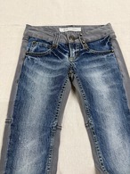 ''cook jeans'' switching skinny denim pants