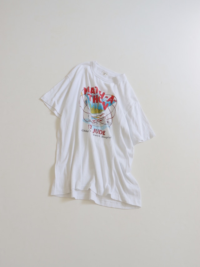 ●80s MATH-A-THON design T-shirt