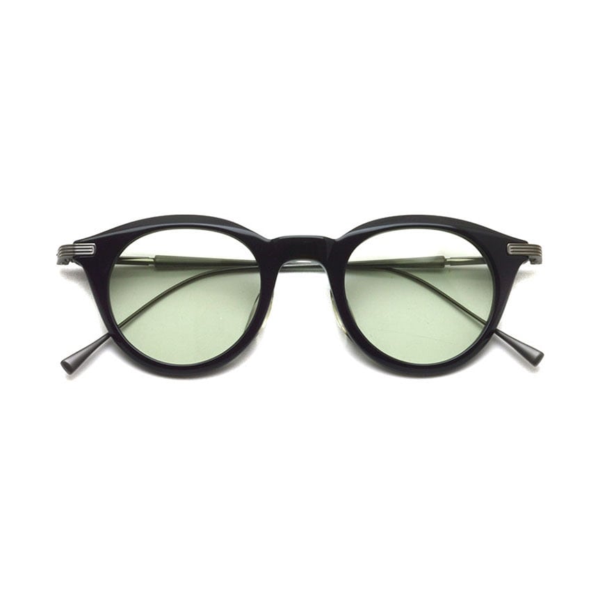 Lunetta BADA / 78/03 / 0010 BLACK・DARK GREY - LIGHT GREEN
