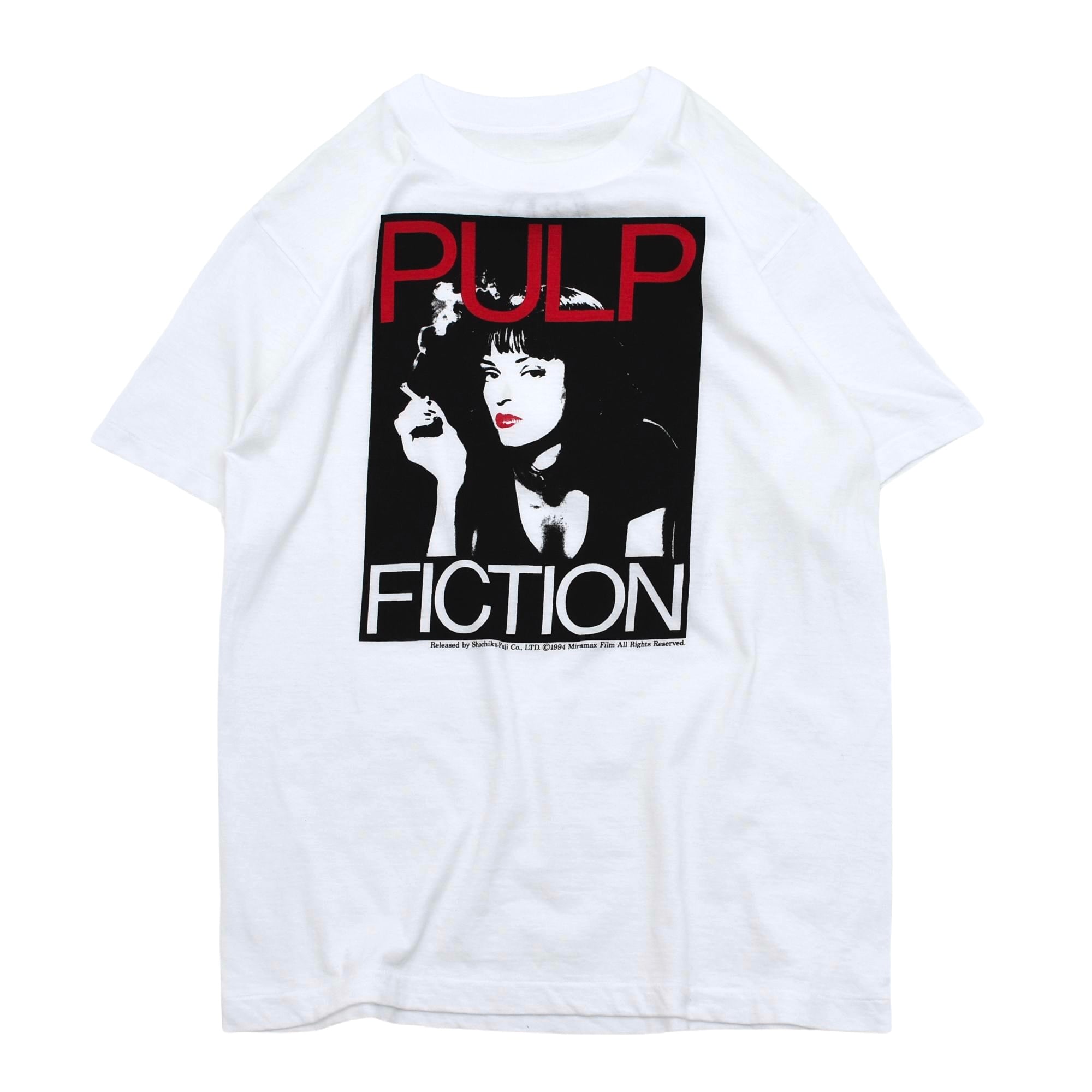 ■PLUP FICTION■ロンT 白【flag stuff vintage好き