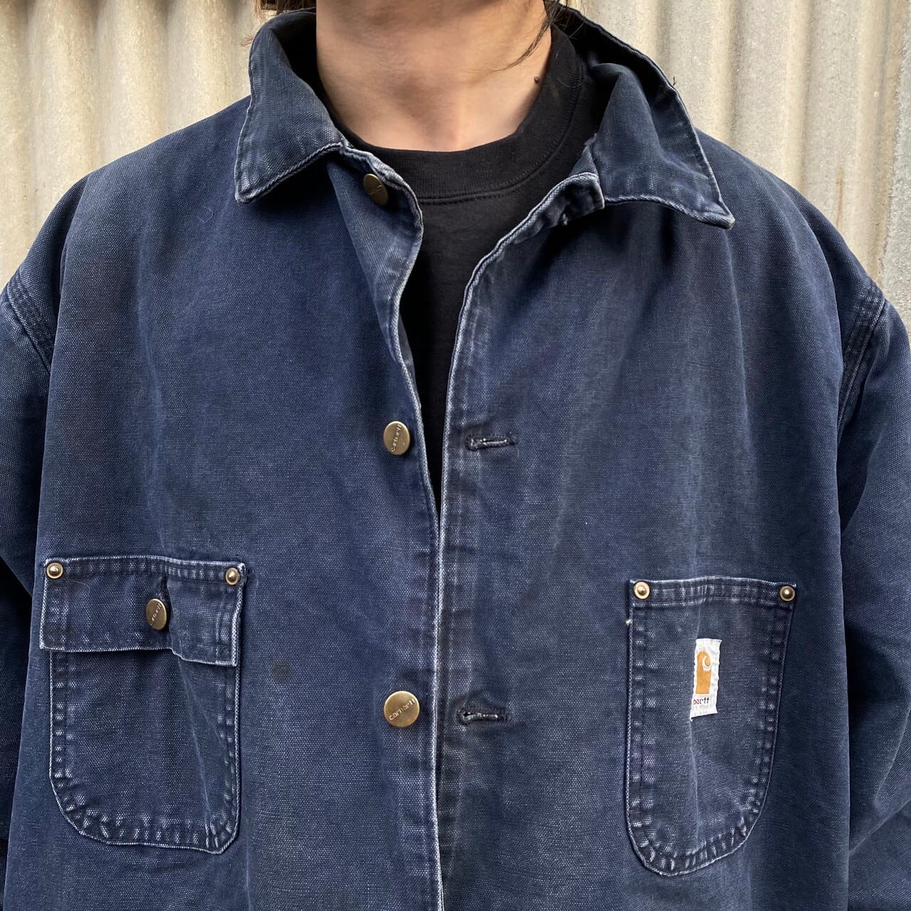 ビッグサイズ 80年代 USA製 Carhartt カーハート リブカスタム ...