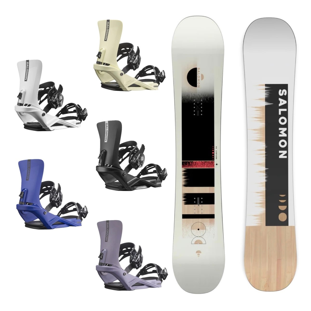 【送料無料】SALOMON スノーボードセット