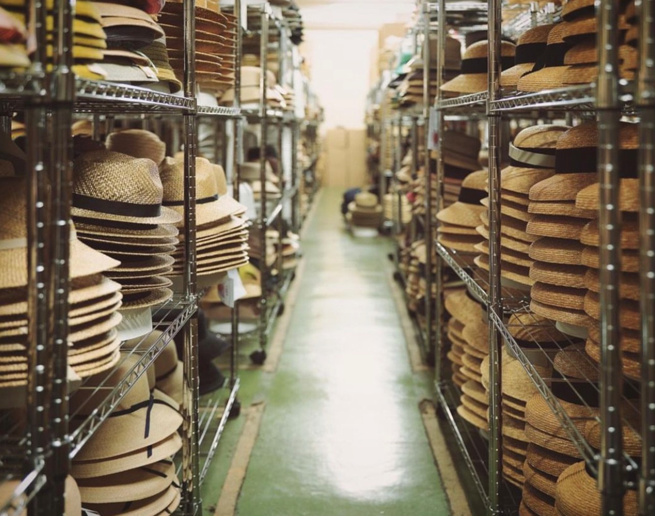 コラボ《 5panelカンカン帽子 》　石田製帽様