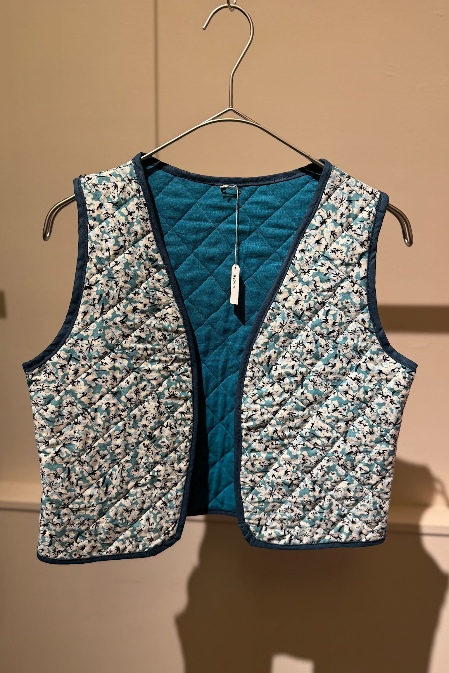 【送料無料】European quilting vest