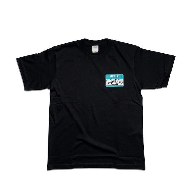 Tシャツ （BLACK×LIGHT BLUE)