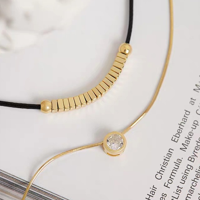 2連チョーカー＆ネックレス　　0417