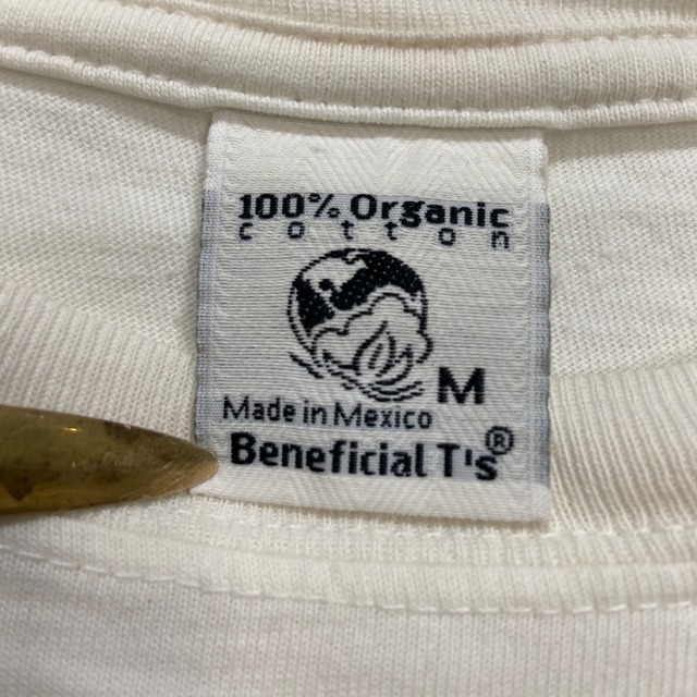 90s Patagonia ベネフィシャル 波 魚 北斎 バックプリントTシャツ