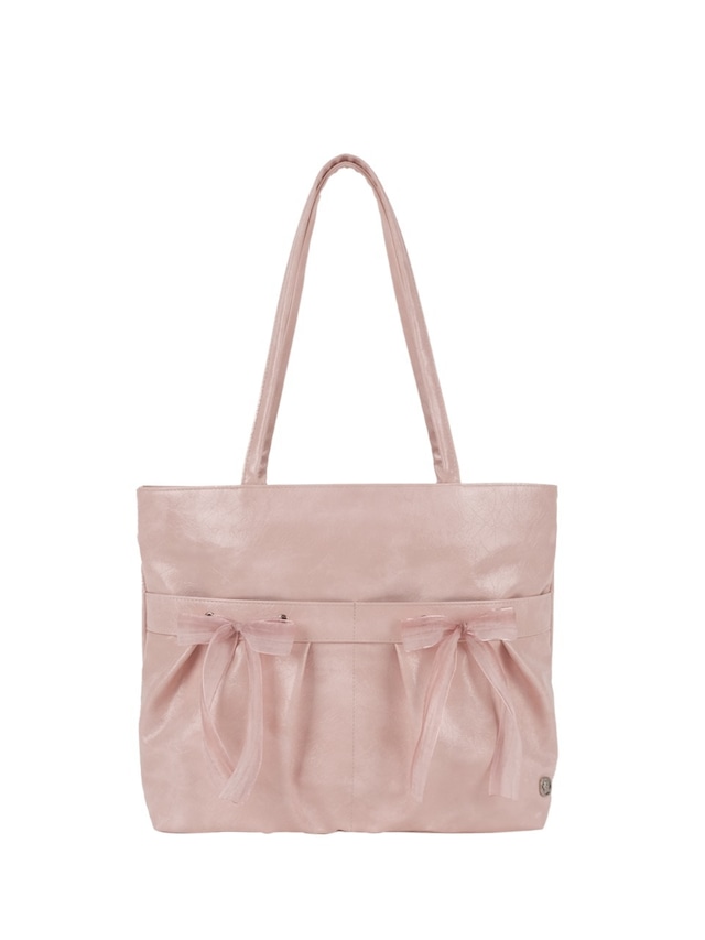 [OVUNI] EASY RIBBON BAG_POWDER PINK 正規品 韓国ブランド 韓国通販 韓国代行 韓国ファッション オーブニ オブニー 日本 店舗