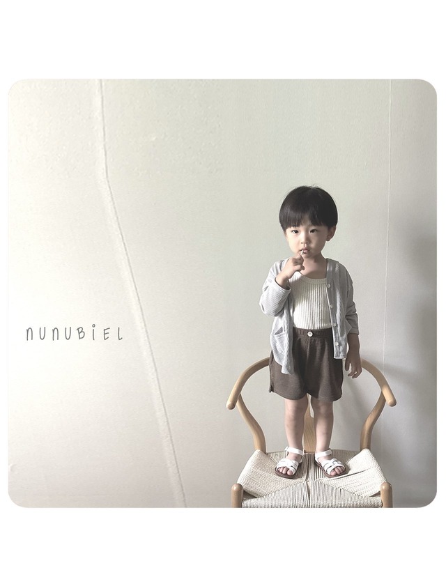 ⭐︎即納⭐︎[nunubiel-kids] muffin sleeveless