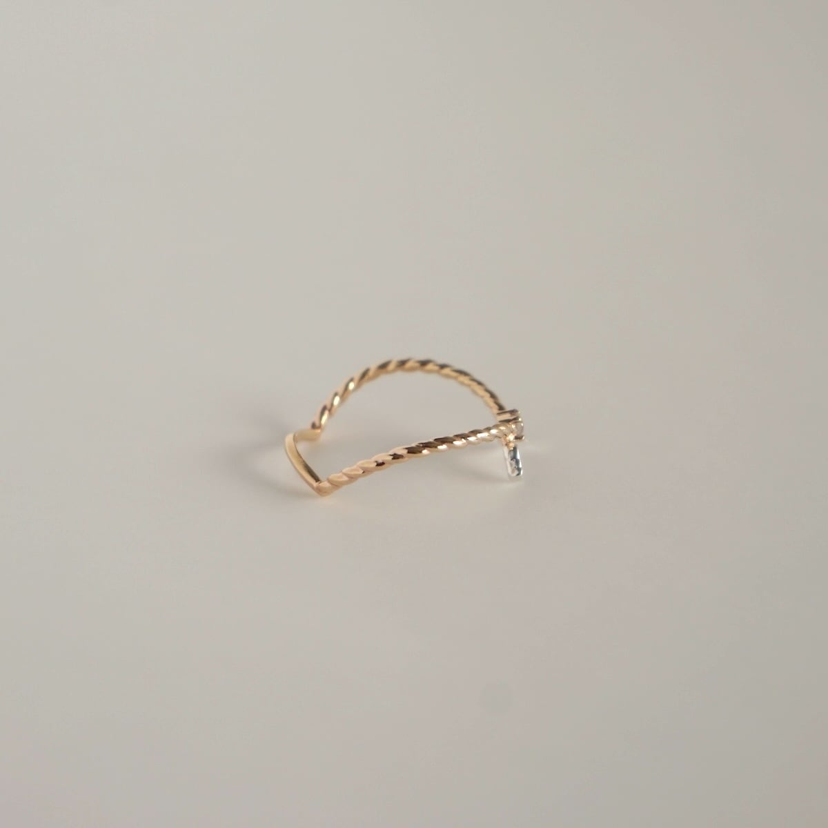 Sagittarius 射手座 / White Topaz＞zodiac sign ring | MR-136 | KINARIYA