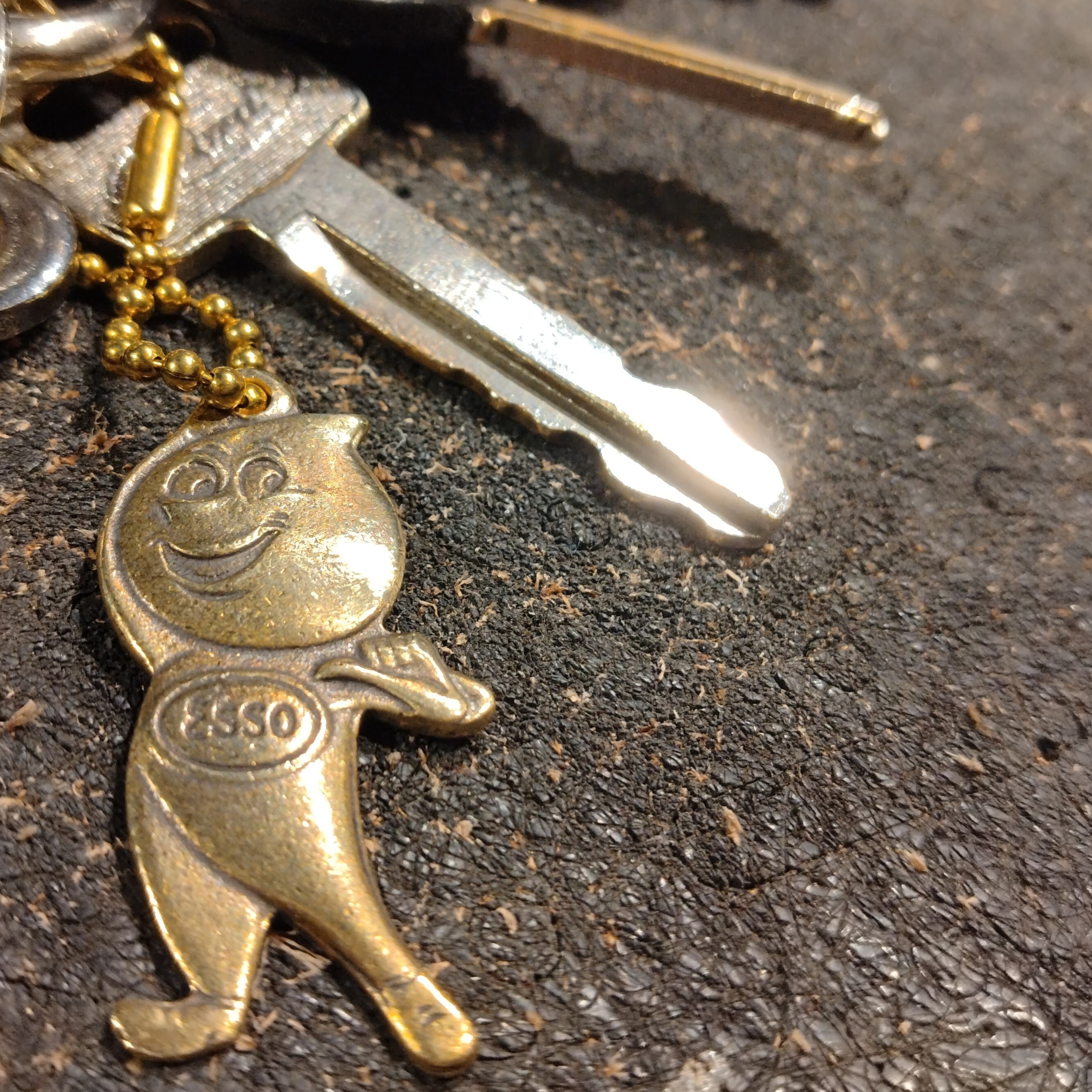 砂金　純金　キーホルダー horita78_62878