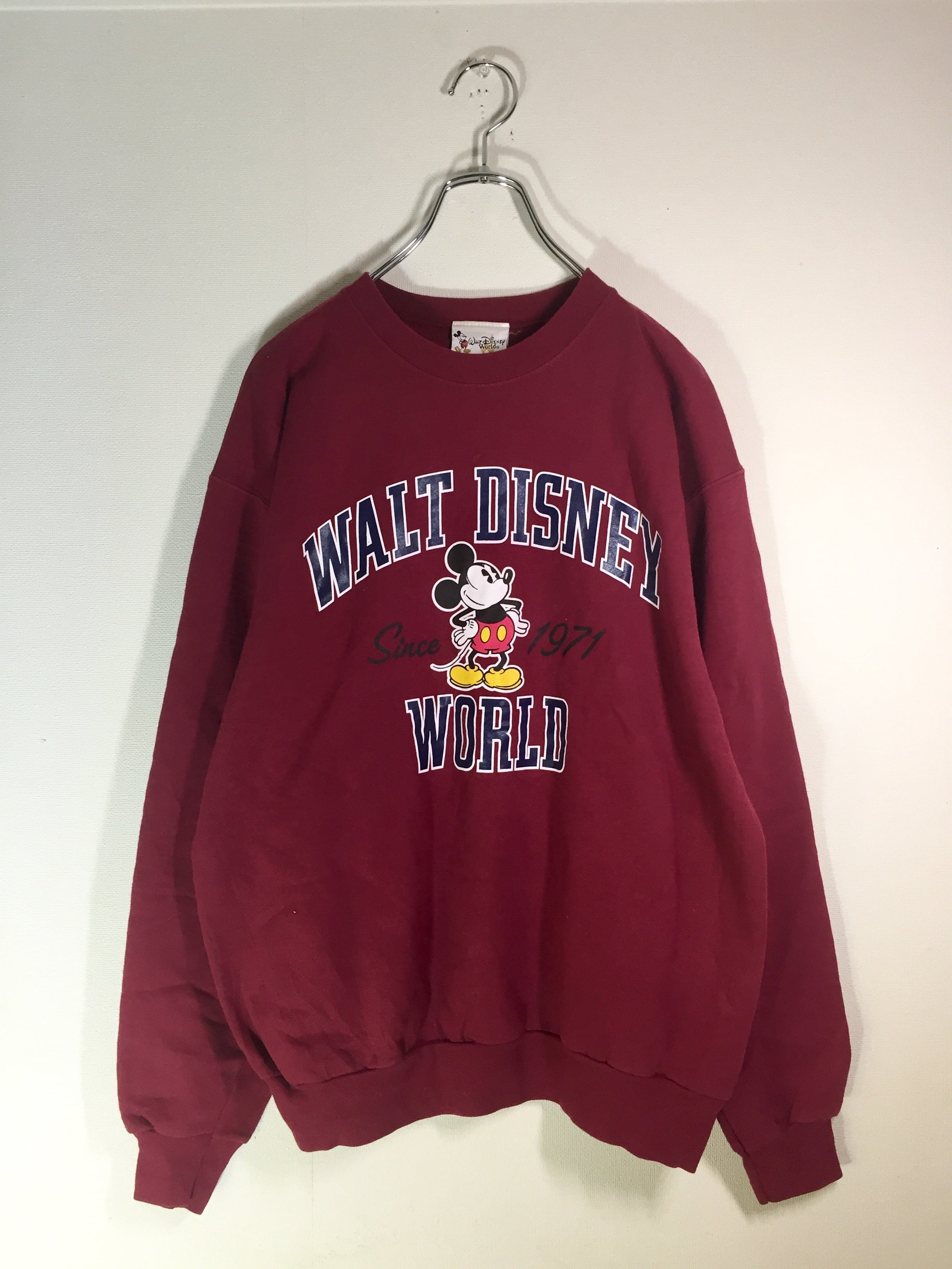 Disney キャラクタープリントスウェット ミッキーマウス | 古着屋 KafuCa