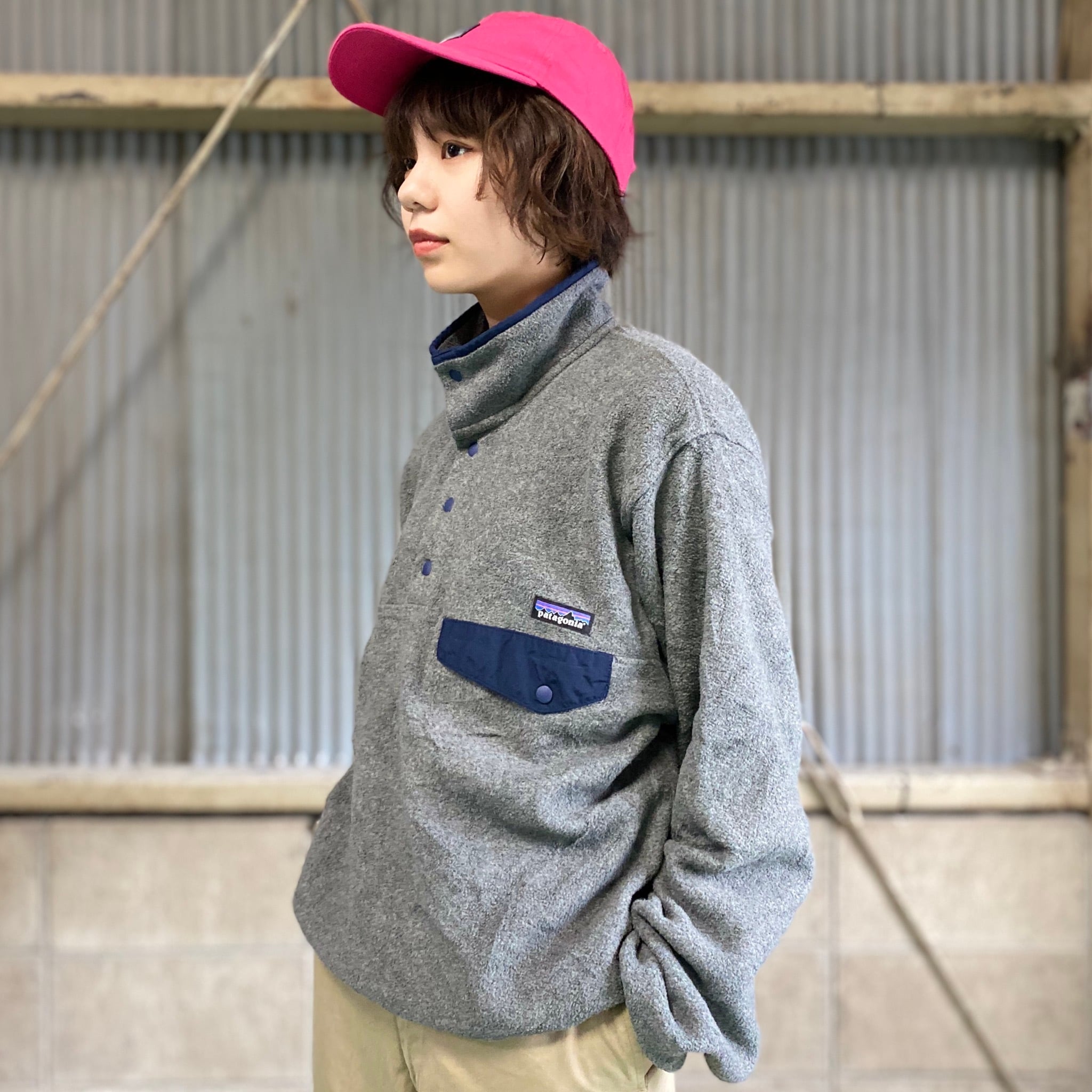 パタゴニアPatagonia 雪無し シンチラ 脂っこい フリース プルオーバー 