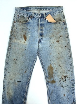 066リーバイス Levis501 レギュラー 古着 1991年米国製刻印552  W79cm(ぐるり）L84cm(股下） メンズ