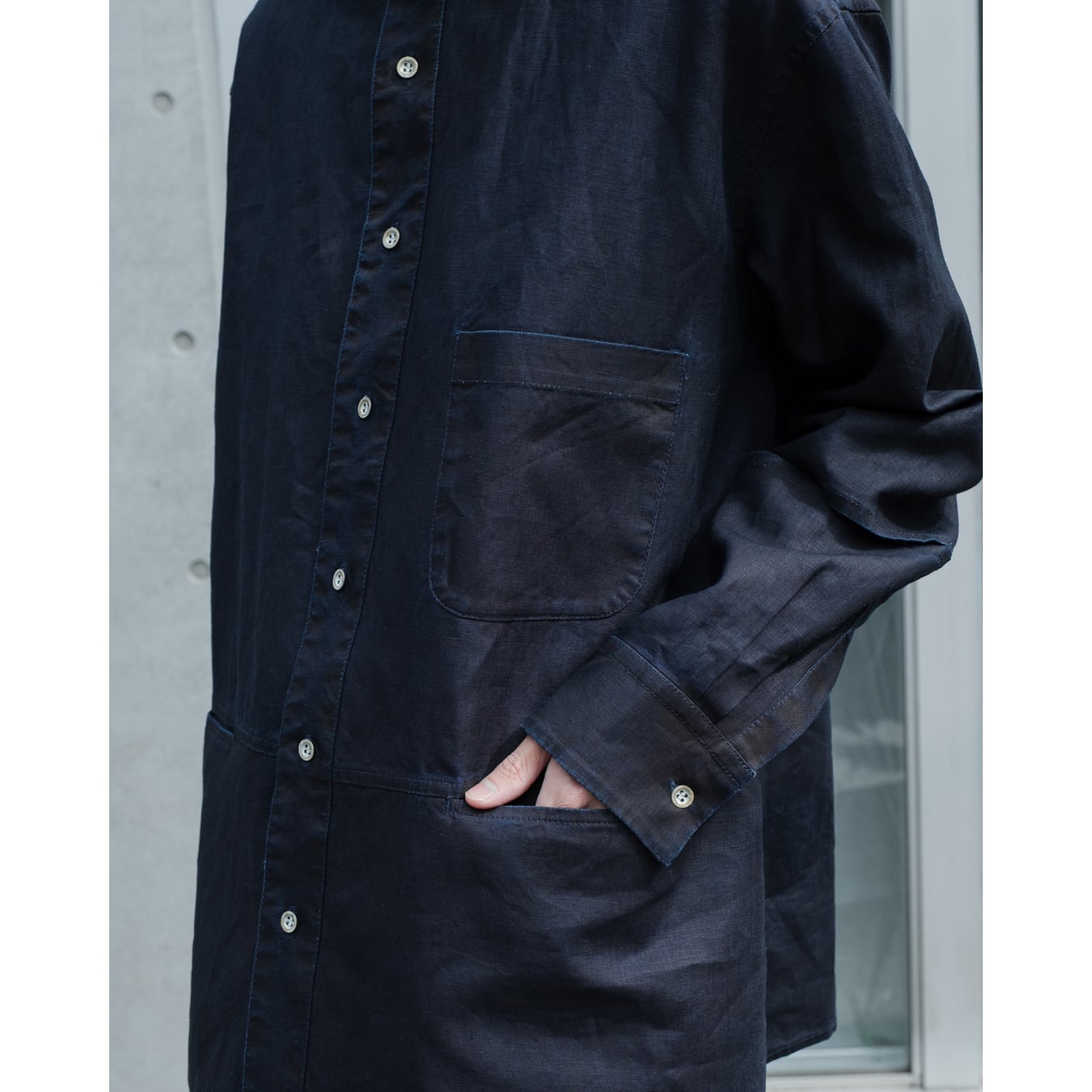 Nomàt] (ノマット) 25SS N-J-17 Separate Sleeve Shirt | Clique Tokyo