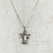 Early 1900's〜 Antique 800 Silver Münchner Kindl Pendant Necklace Made In Germany