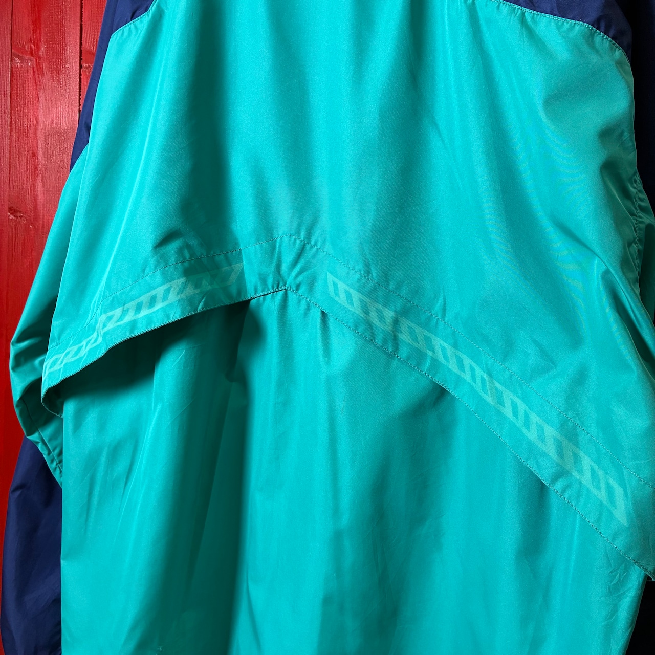 00s NIKE ナイロンジャケット ドローコード ツートンカラー ナイキ