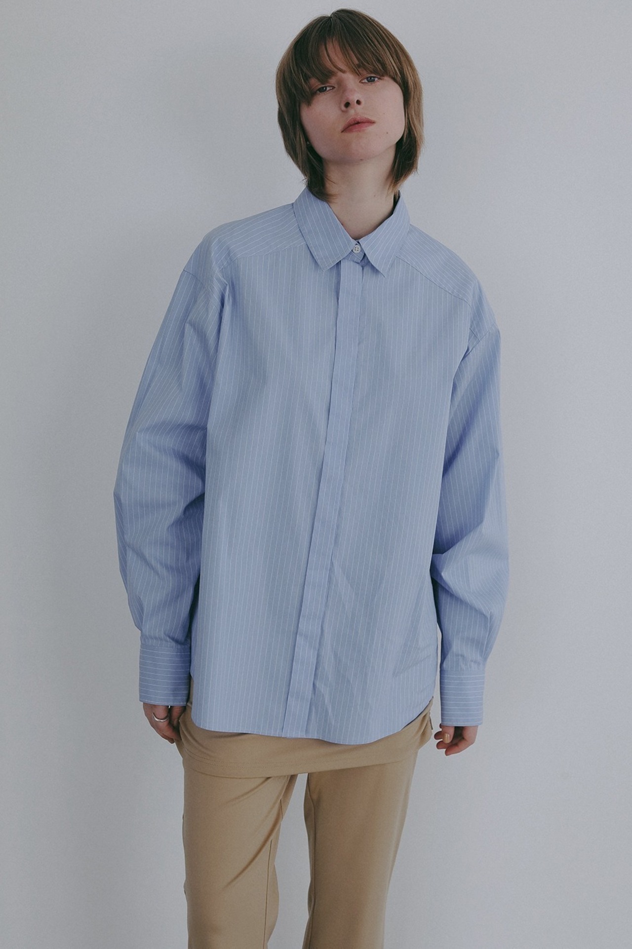 MANOF TIE OVER SHIRT 2色展開