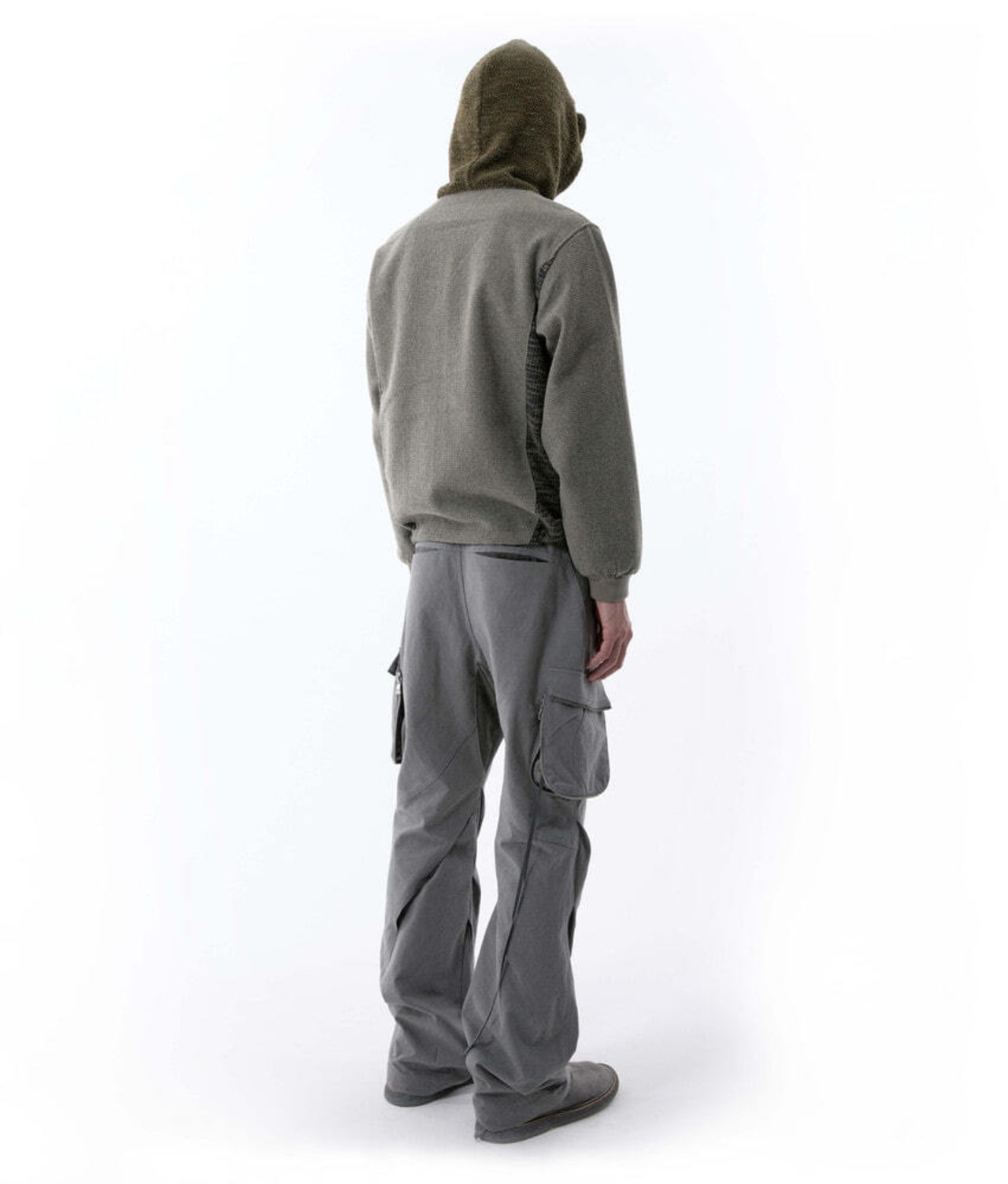 XLIM / EP10 01 zip-up hoodie green