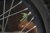 FXXK! HANDSIGN VALVE CAP /CC110グリーン