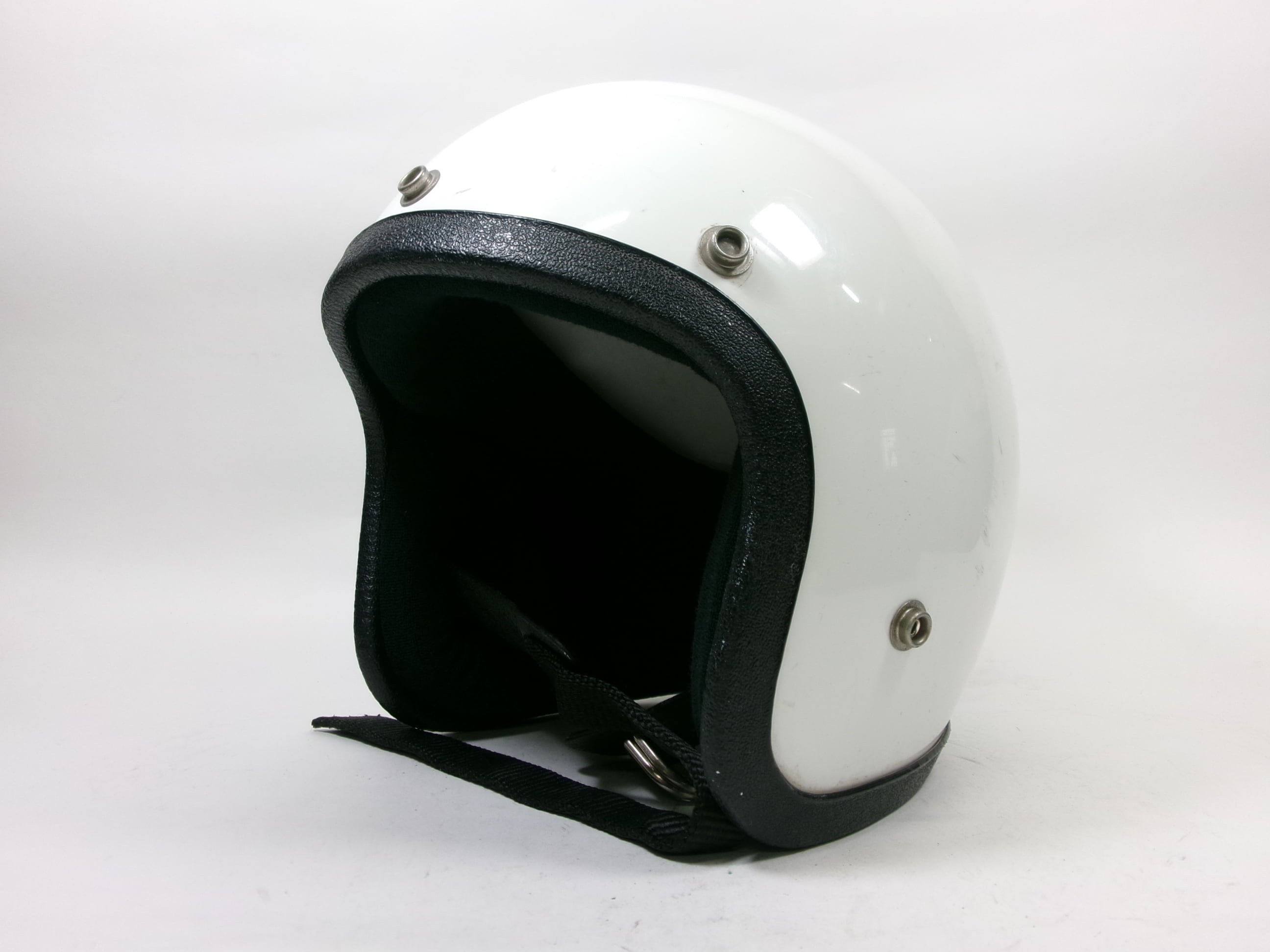 Sシェル! 70s BELL R-T ジェットヘルメット オレンジ 7 目深加工済み L