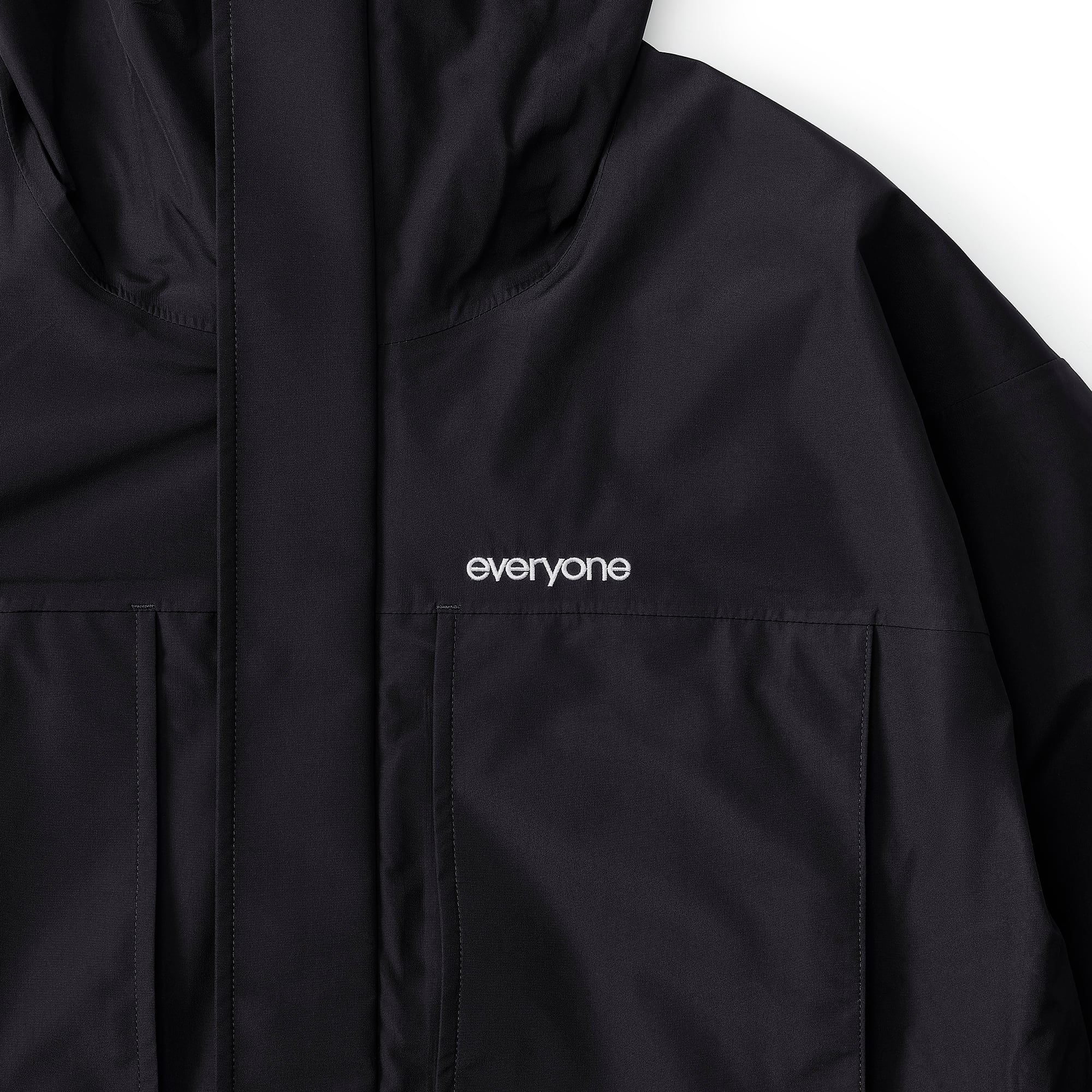Lサイズ　everyone 3layer jacket (BLACK) everyone 3layer shell jacket (BLACK) | everyone