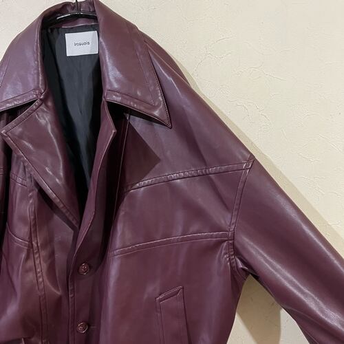 送料無料 激渋iroquoiイロコイ 肉厚ビンテージレザージャケット