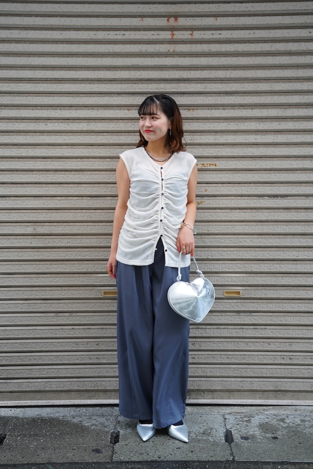 BATHER SLEEVELESS CARDIGAN