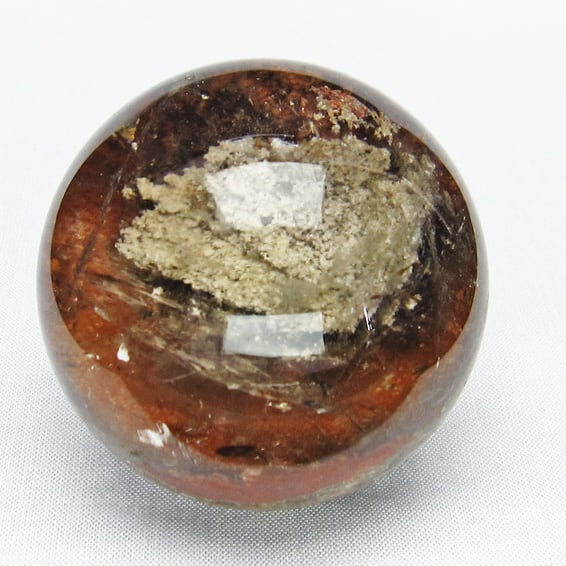 ガーデンクォーツ 丸玉 スフィア 水晶玉 56mm 151-2539