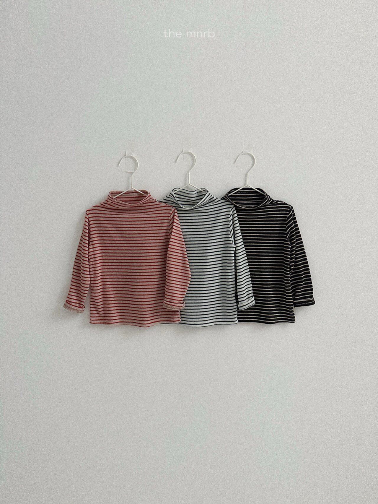 【即納】minirobe / merino half turtleneck T
