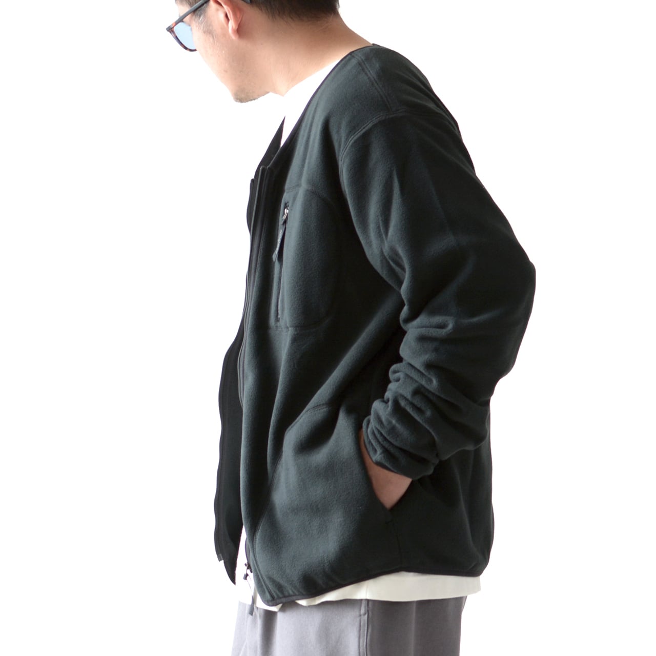 GRAMICCI [グラミチ] FLEECE CARDIGAN ZIP-UP [G4FU-J017] フリース