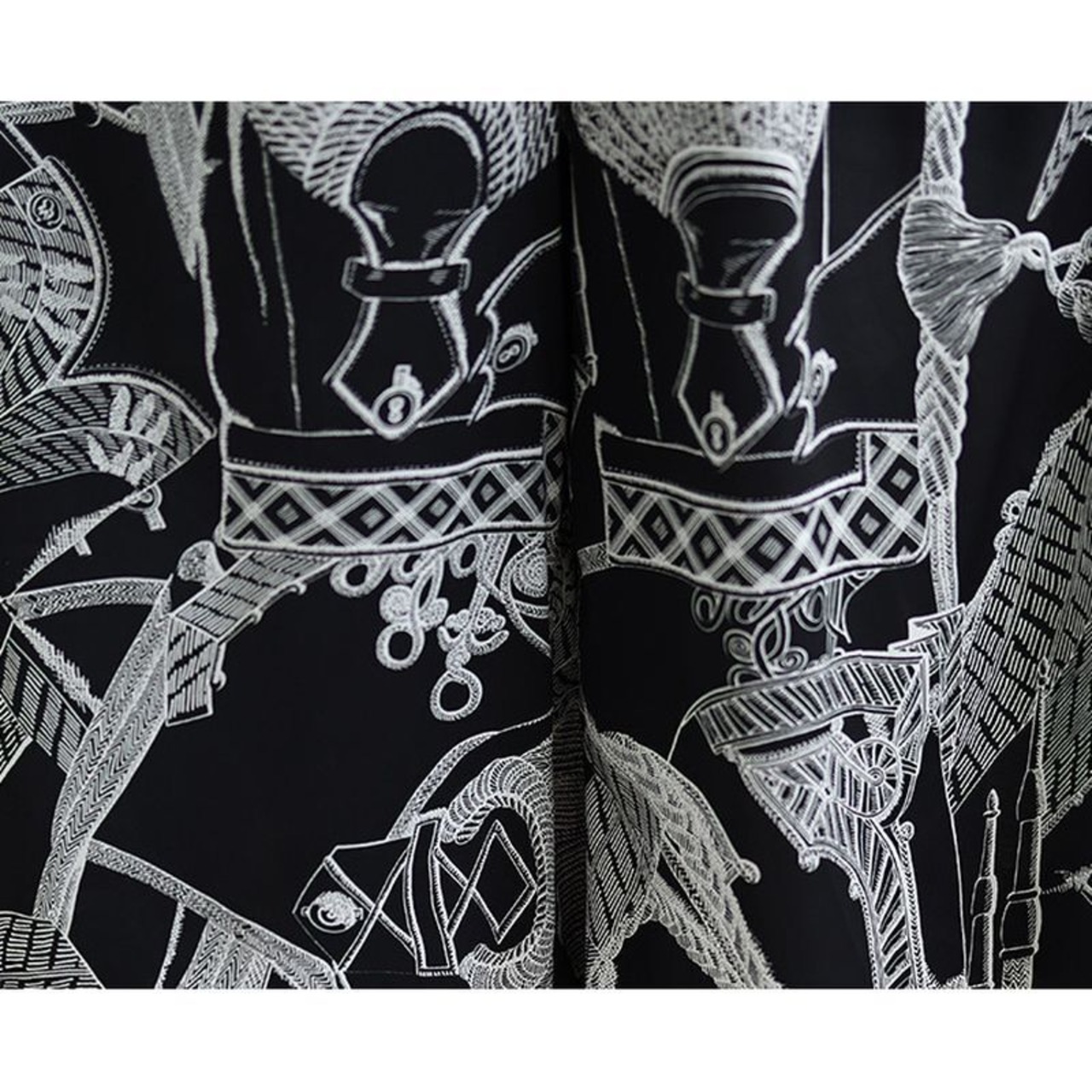 アート柄 アシメ サロペット ワンピース  00383