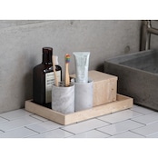 MARBLE TRAY - Emperador dark × Large