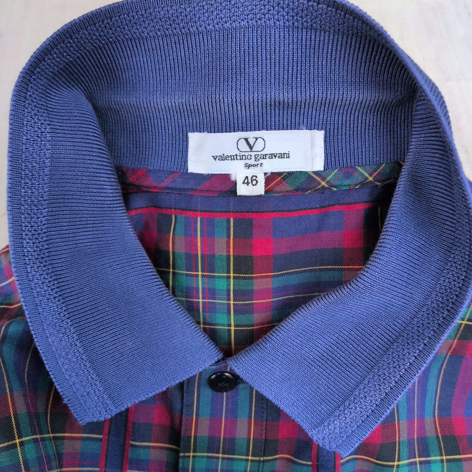 Valentino Garavani 古着 水玉ビッグカラー ジャケット Valentinoの 