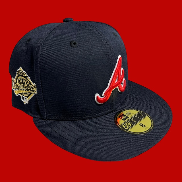 Atlanta Braves 2017 Inaugural Season New Era 59Fifty Fitted / Navy (Red Brim)