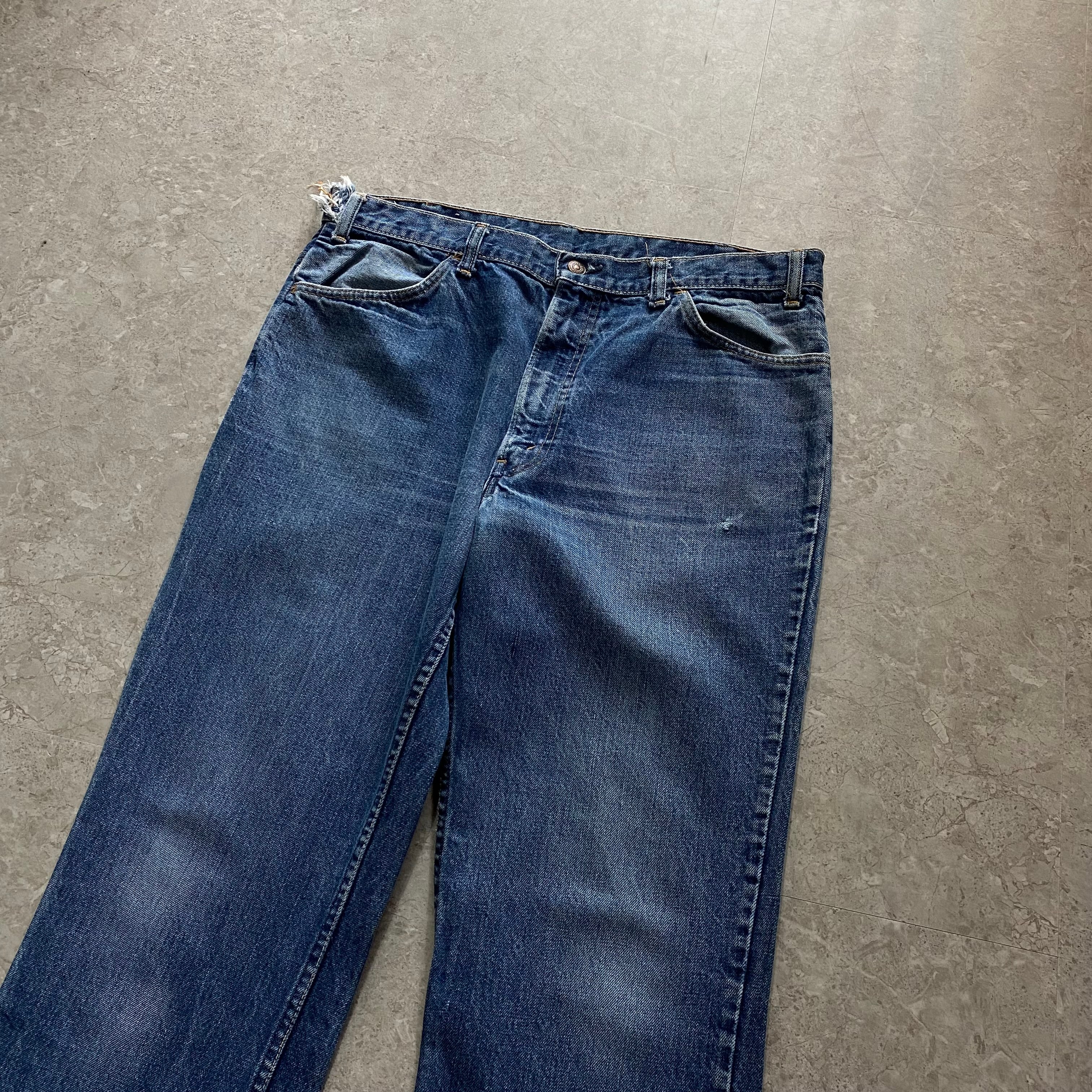 70s Levi's 646 flare denim pants 